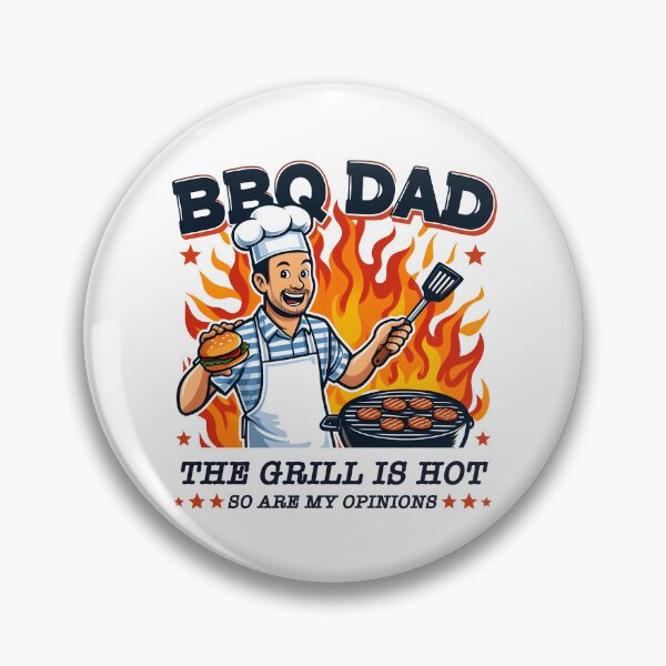 Item preview, BBQ Dad The Grill Is Hot So Are My Opinions designed and sold by grenithh.