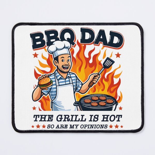 Item preview, BBQ Dad The Grill Is Hot So Are My Opinions designed and sold by grenithh.