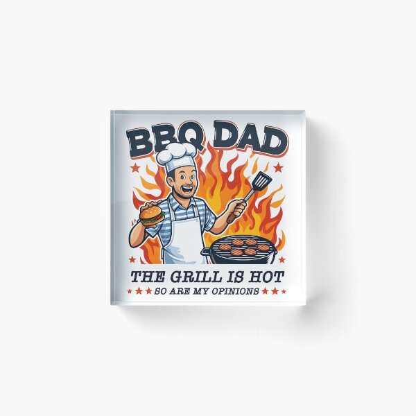Item preview, BBQ Dad The Grill Is Hot So Are My Opinions designed and sold by grenithh.