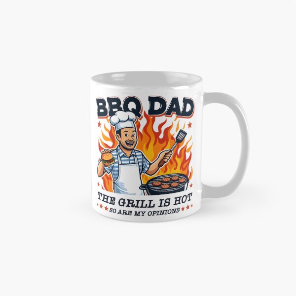 Item preview, BBQ Dad The Grill Is Hot So Are My Opinions designed and sold by grenithh.