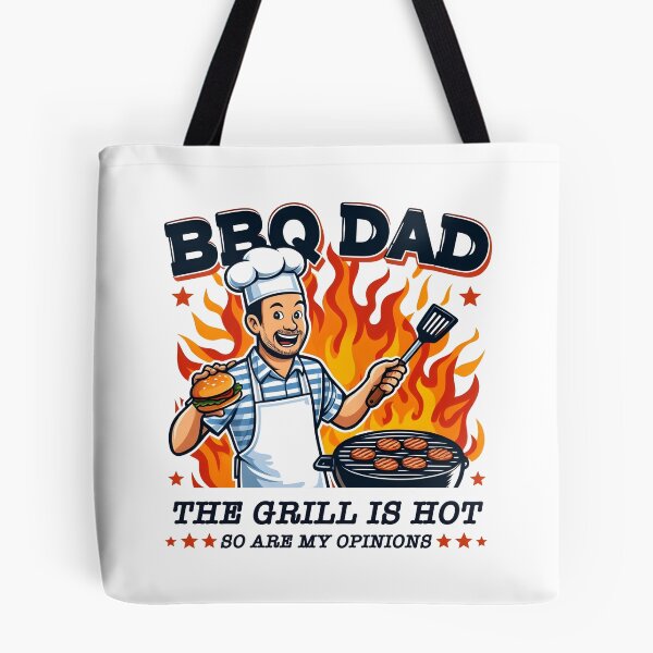 Item preview, BBQ Dad The Grill Is Hot So Are My Opinions designed and sold by grenithh.
