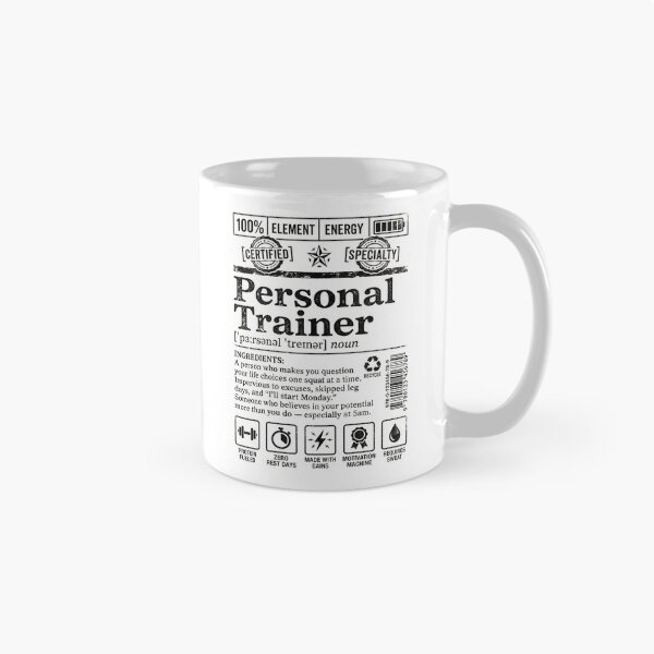 Item preview, Funny Personal Trainer Definition Label Vintage | Gym Coach Gift designed and sold by pretty4u.