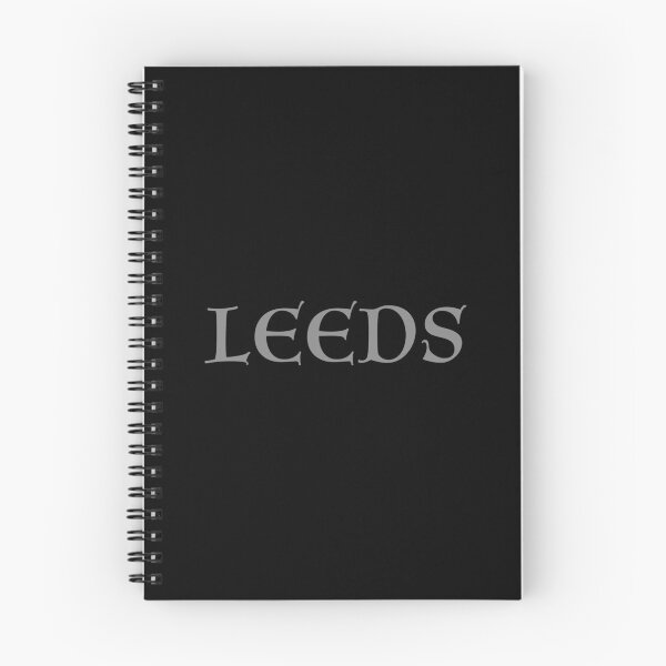Item preview, Leeds old medieval style text (Grey) designed and sold by STUDIO-72.