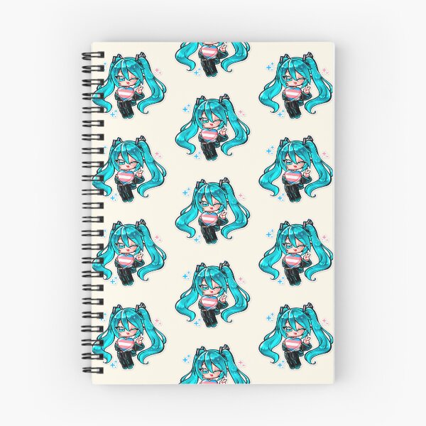 Item preview, Chibi Hatsune Miku - Transsexual flag LGBTQ+ Pride T-Shirt | Cute Anime Vocaloid Pride Heart Shirt | Kawaii Pastel Pride Tee, Unisex Graphic T-Shirt designed and sold by DominiiArt.