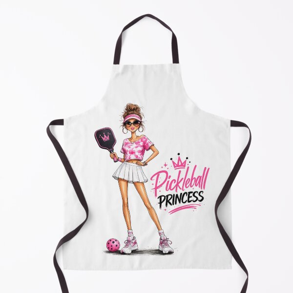 Item preview, Pickleball Princess Cute Pink Graphic Design for Cool Moms and Players designed and sold by Dinaelsherkawy.