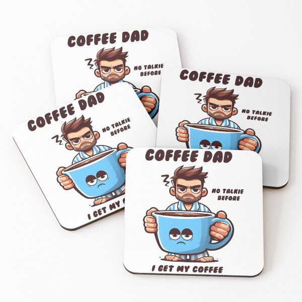 Item preview, Coffee Dad No Talkie Before Coffee designed and sold by grenithh.