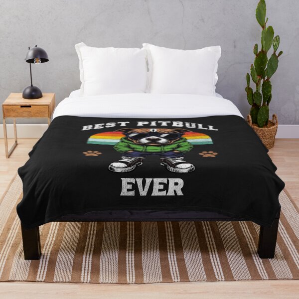 Item preview, Best Pitbull Ever Cool Dog Design designed and sold by PawPlanetPro.