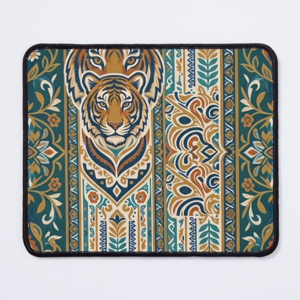 Item preview, Royal Bengal Tiger Artistic Pattern" designed and sold by mdsakibhossain.