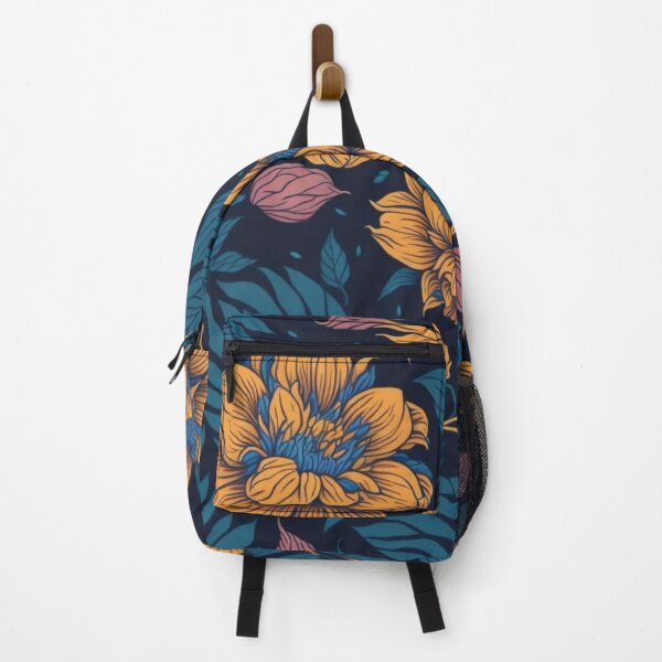 Item preview, Orange Floral Dark Academia designed and sold by The Painted Lamb.