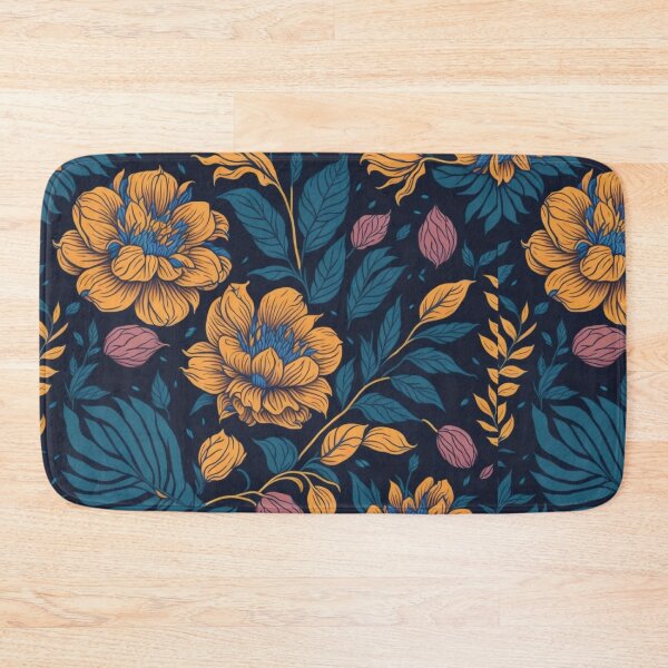 Item preview, Orange Floral Dark Academia designed and sold by The Painted Lamb.