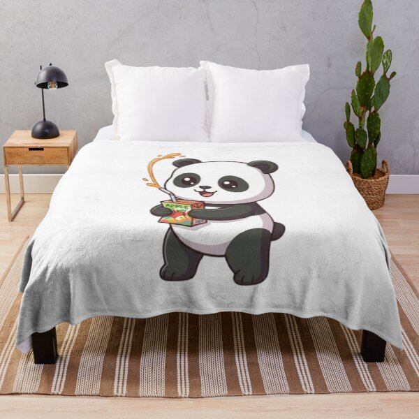 Item preview, Cute Panda Drinking Apple Juice designed and sold by Ella_Sketch.