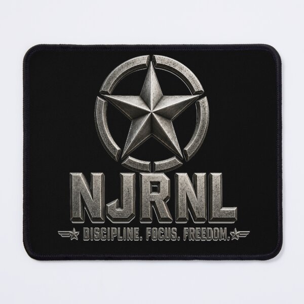 Item preview, NJRNL Military Star Emblem | Discipline • Focus • Freedom designed and sold by NJRNL Apparel .