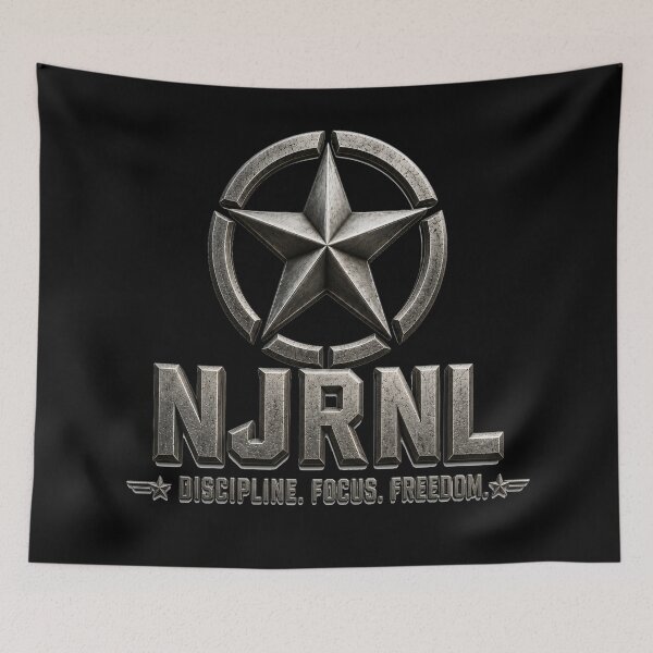 Item preview, NJRNL Military Star Emblem | Discipline • Focus • Freedom designed and sold by NJRNL Apparel .