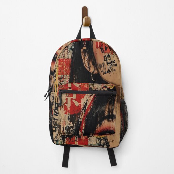 Item preview, Urban Japanese Graffiti Portrait designed and sold by PureVibeStudio.
