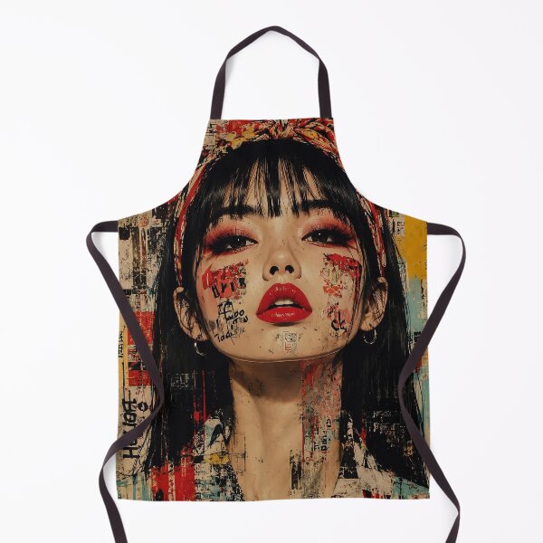 Item preview, Urban Japanese Graffiti Portrait designed and sold by PureVibeStudio.