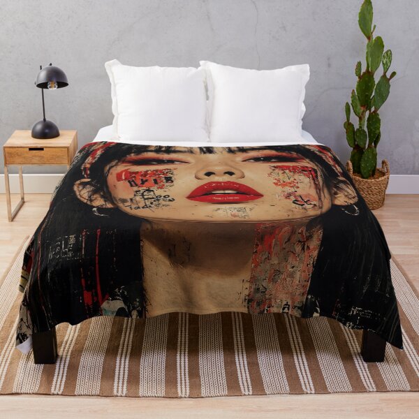 Item preview, Urban Japanese Graffiti Portrait designed and sold by PureVibeStudio.