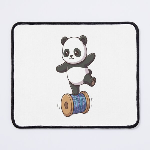 Item preview, Cute Kawaii Panda Balancing Spool designed and sold by Ella_Sketch.