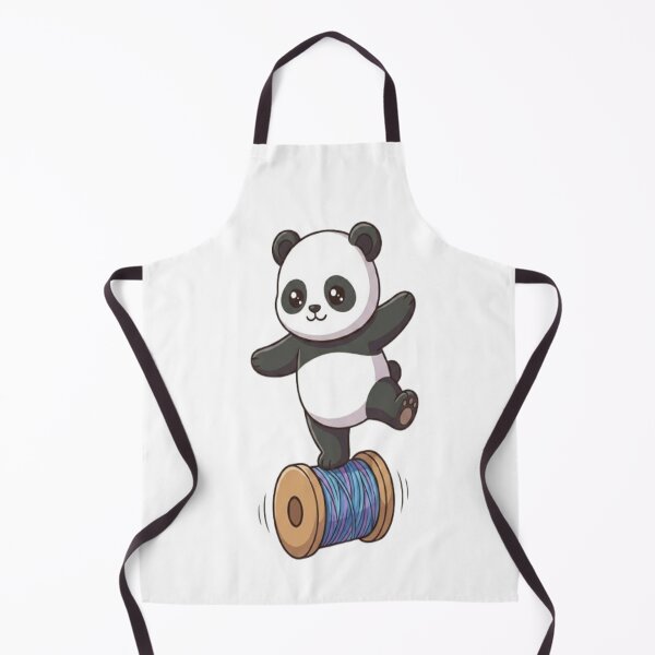 Item preview, Cute Kawaii Panda Balancing Spool designed and sold by Ella_Sketch.