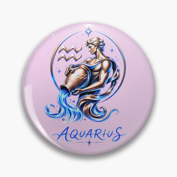Item preview, ASTROLOGY SIGN AQUARIUS DESIGN V3 designed and sold by DigitalandPhoto.