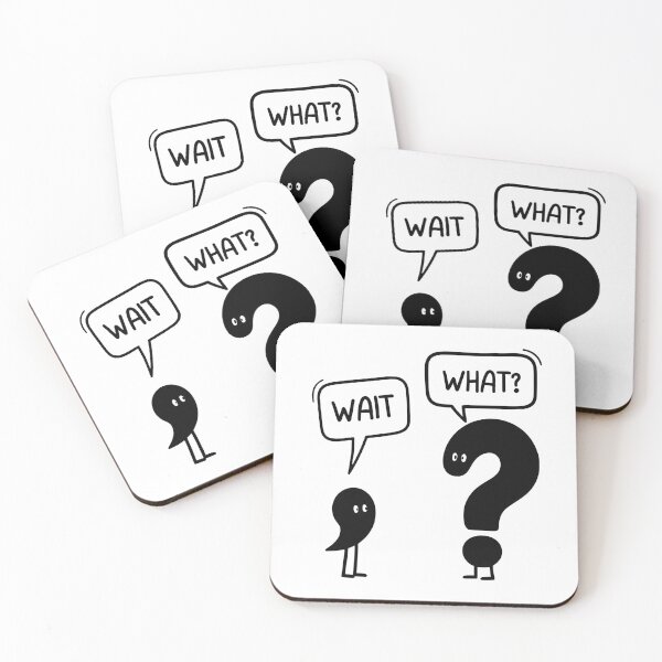 Item preview, Wait, What? designed and sold by REDAMONDShop.