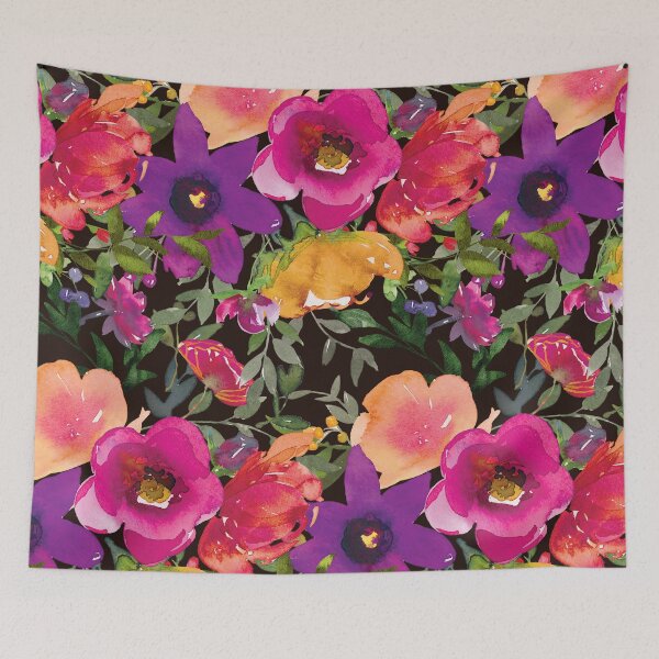 Item preview, Vibrantly Colorful Flower Garden And Leaves Contemporary Designs  designed and sold by DEC02.