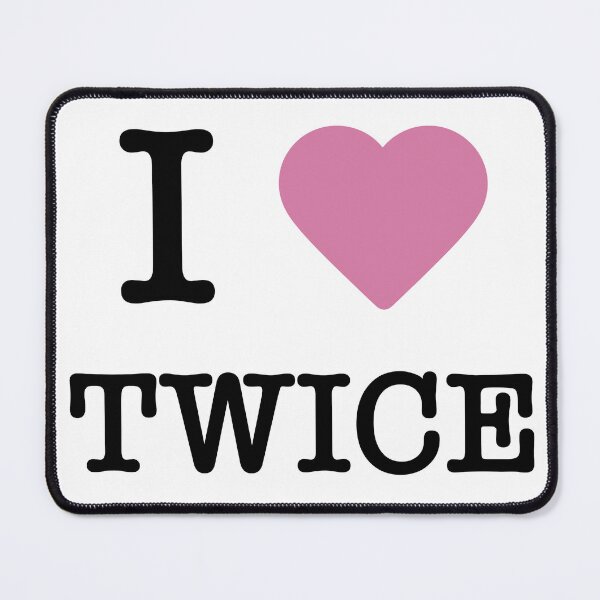 Item preview,  I heart twice designed and sold by kitschbug.