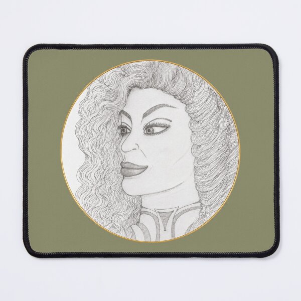 Item preview, Voluminous Curly Hair Portrait designed and sold by mimiartes.