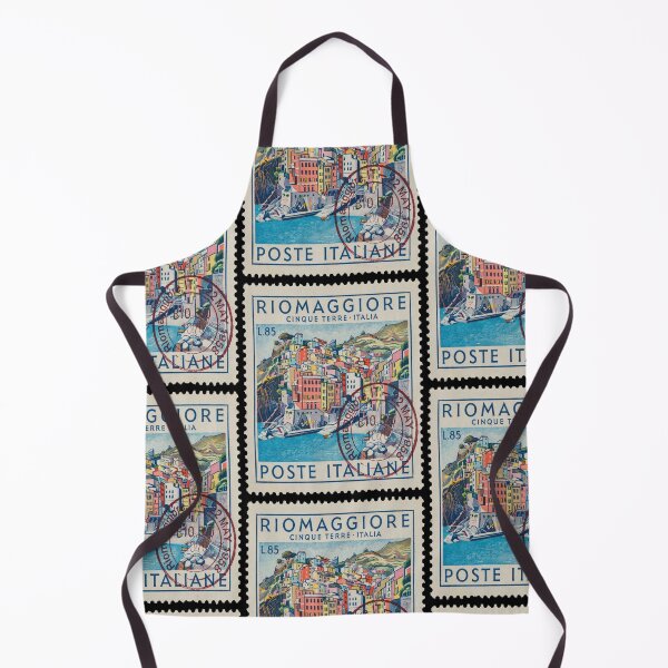 Item preview, Riomaggiore Italy Cinque Terre Postage Stamp Travel Sticker designed and sold by stickercuffs.