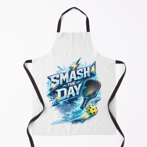 Item preview, Smash The Day Power Ice Lightning Design for Pickleball Grandpa and Mom designed and sold by Dinaelsherkawy.