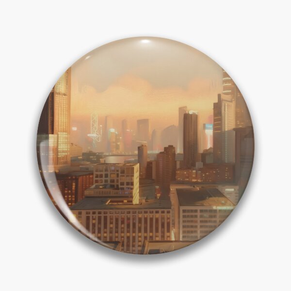 Item preview, Hong Kong sunset golden hour designed and sold by - Designspace -.