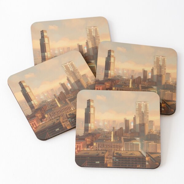 Item preview, Hong Kong sunset golden hour designed and sold by - Designspace -.