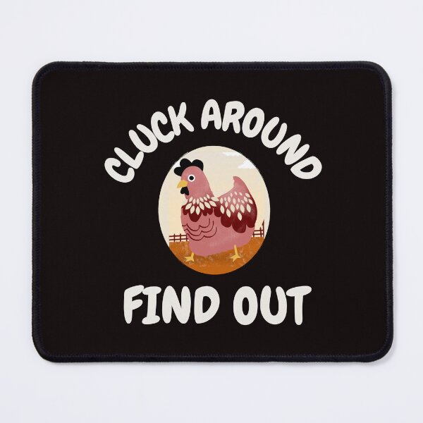Item preview, CLUCK AROUND AND FIND OUT | SASSY CRITTERS SERIES — CHICKENS EDITION designed and sold by WitLounge.
