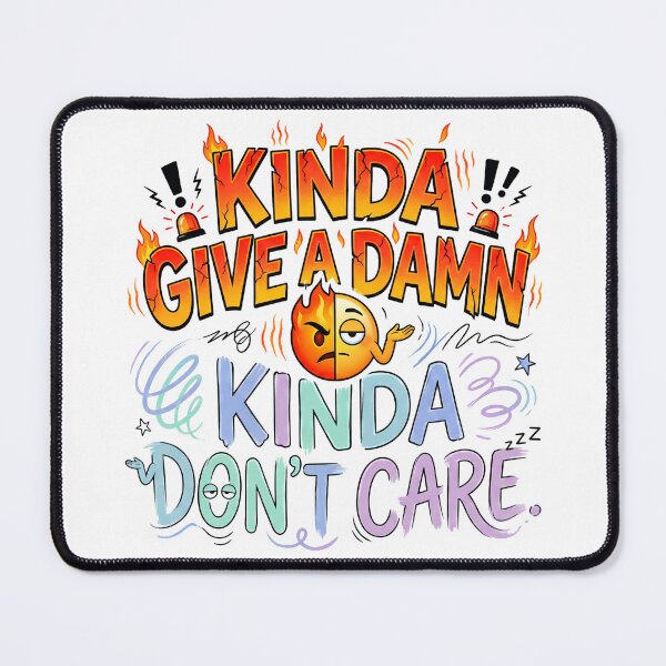 Item preview, Kinda Don't Care designed and sold by grenithh.