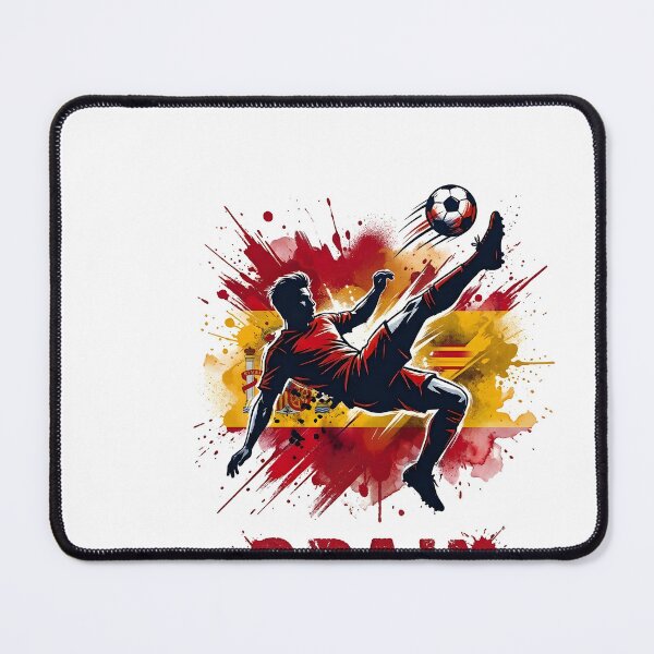 Item preview, Spain Soccer Fan T-Shirt | Red Yellow Football Pride Tee | Spanish Fan Gift 2026 designed and sold by 3ac-Arts.