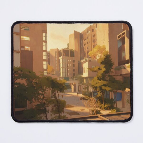 Item preview, City street scene golden hour sunset light designed and sold by - Designspace -.