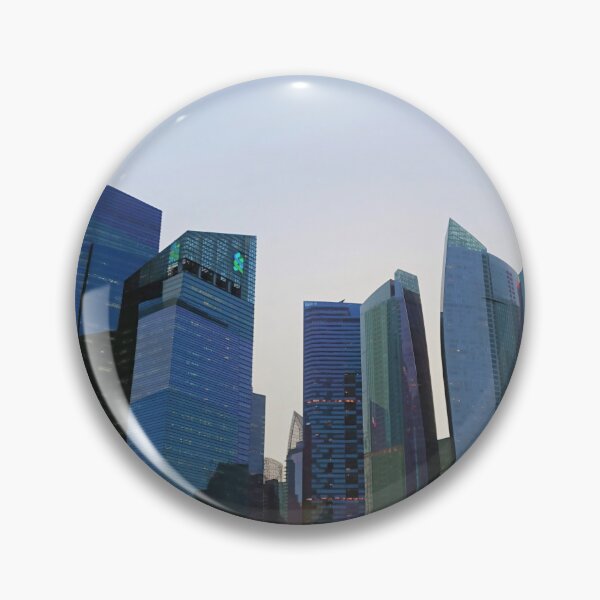 Item preview, City skyscraper scene Singapore designed and sold by - Designspace -.