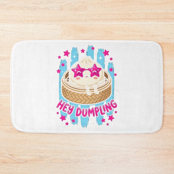 Item preview, Hey Dumpling – Cute Kawaii Dumpling with Pink Star Sunglasses designed and sold by EmeraldeaArt.