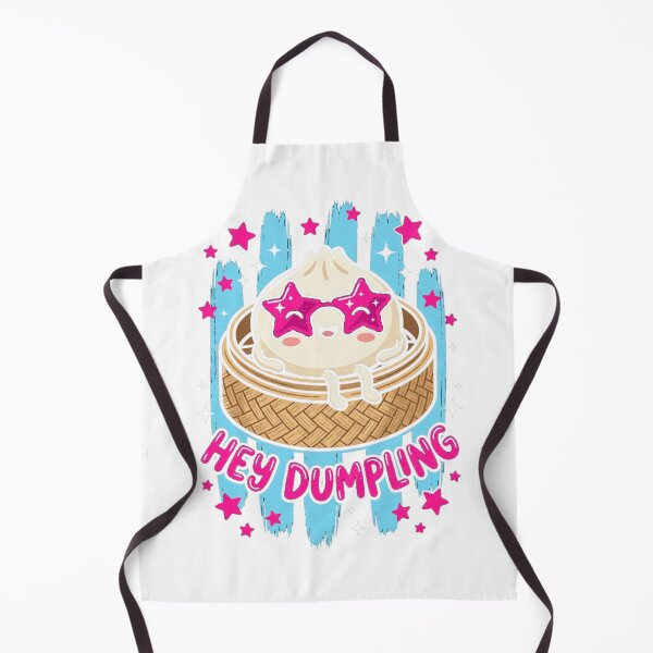 Item preview, Hey Dumpling – Cute Kawaii Dumpling with Pink Star Sunglasses designed and sold by EmeraldeaArt.
