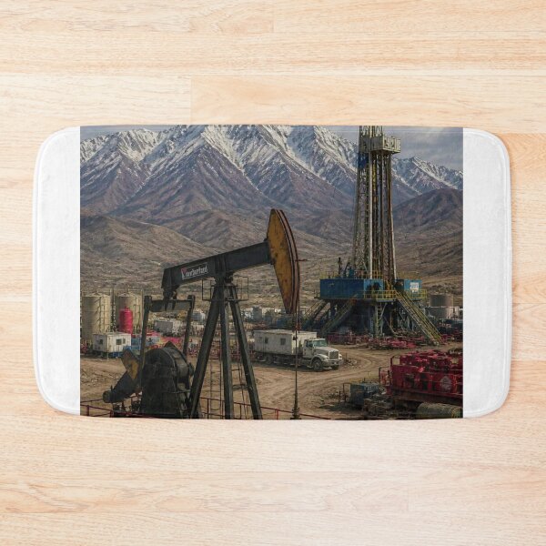 Item preview, Oil Field Construction Site designed and sold by Bebe5512.