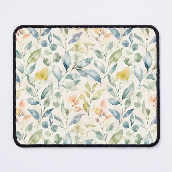 Item preview, Elegant Watercolor Tropical Botanical Leaves Pattern designed and sold by zenjiinspired.