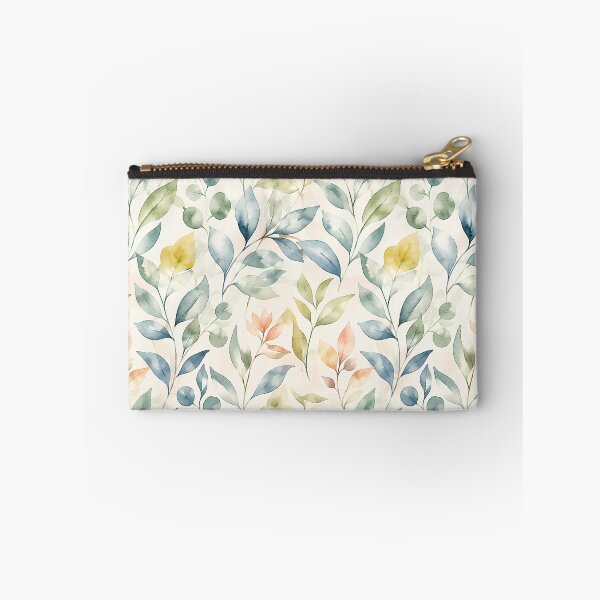 Item preview, Elegant Watercolor Tropical Botanical Leaves Pattern designed and sold by zenjiinspired.