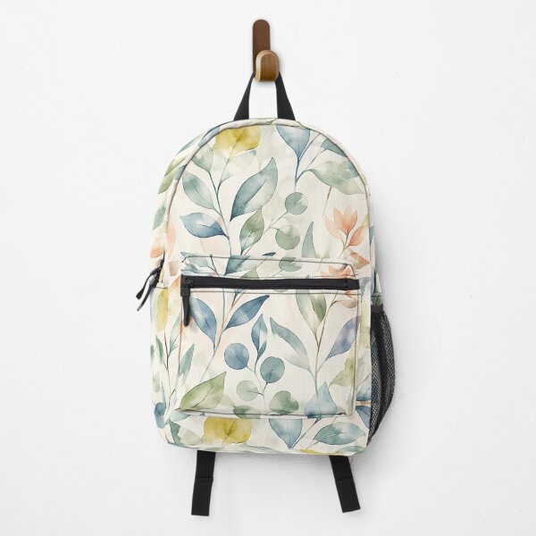 Item preview, Elegant Watercolor Tropical Botanical Leaves Pattern designed and sold by zenjiinspired.