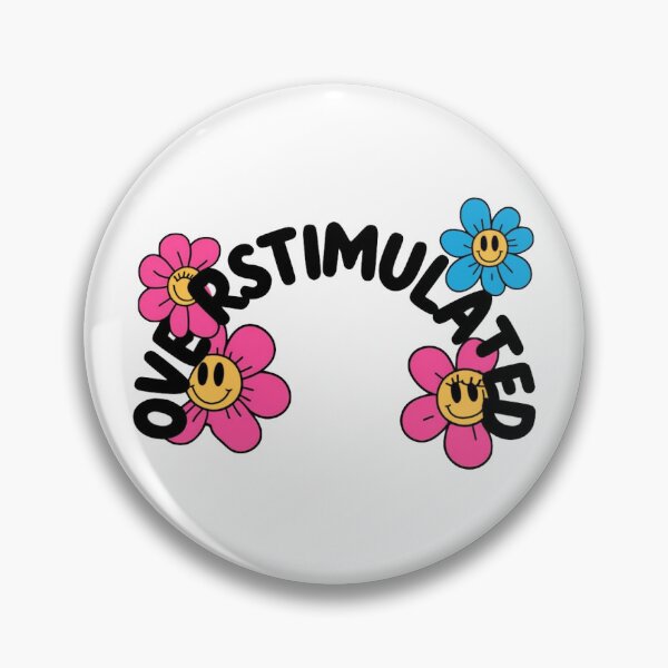 Item preview, Overstimulated designed and sold by StickersbyRye.