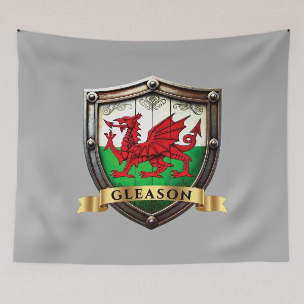 Item preview, Gleason Welsh Heritage Crest Shield designed and sold by Highlandkings.