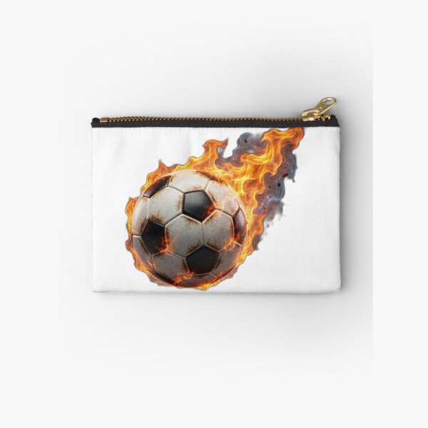 Item preview, Flaming Soccer Ball On Fire - Burning Football Sports Art designed and sold by Interactive-Art.