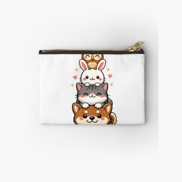 Item preview, Cute Animal Stack Kawaii Shirt – Shiba Inu Cat Bunny Owl Chick Cute Gift designed and sold by Creativedes786.