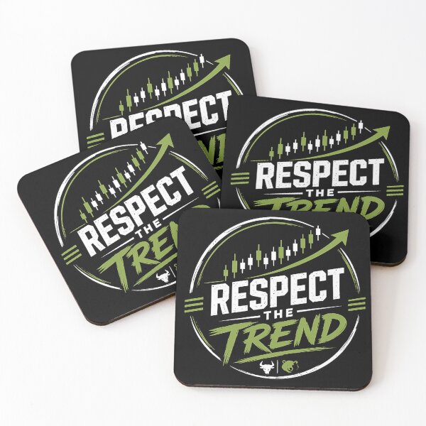 Item preview, Respect the Trend Trader Stock Market designed and sold by SmartMoneyMugs .