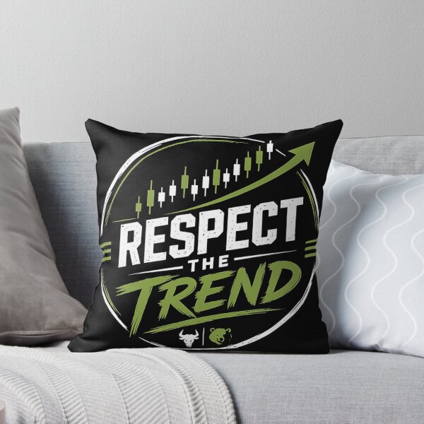 Item preview, Respect the Trend Trader Stock Market designed and sold by SmartMoneyMugs .