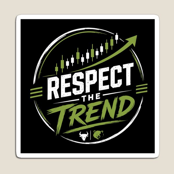Item preview, Respect the Trend Trader Stock Market designed and sold by SmartMoneyMugs .