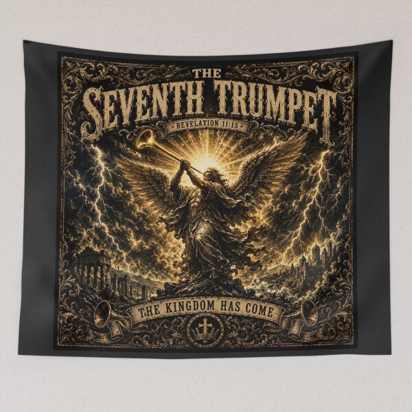 Item preview, The Seventh Trumpet | Revelation 11:15 designed and sold by GardenReign.